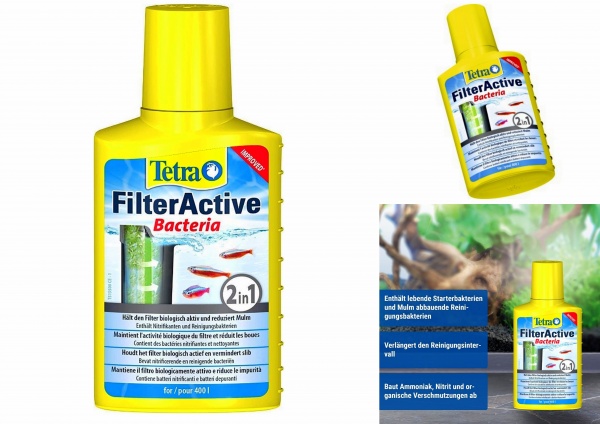 TETRA Filter Active 100ml бактериальная культура для подготовки воды