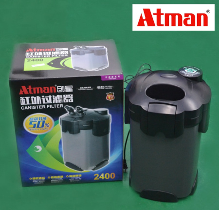Atman ATM-CF-2400 Фильтр внешний для аквариумов до 800 литров, 2700 л/ч, 32W