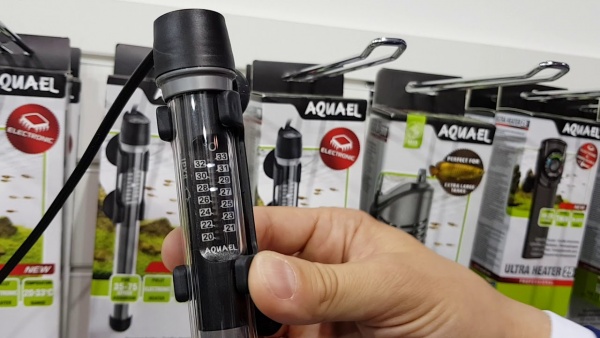 AQUAEL PLATINUM HEATER 250w. Терморегулятор на 180-250л.