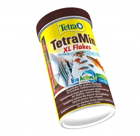 TetraMin XL Flakes 500мл- Универсальный корм для рыб (крупные хлопья)