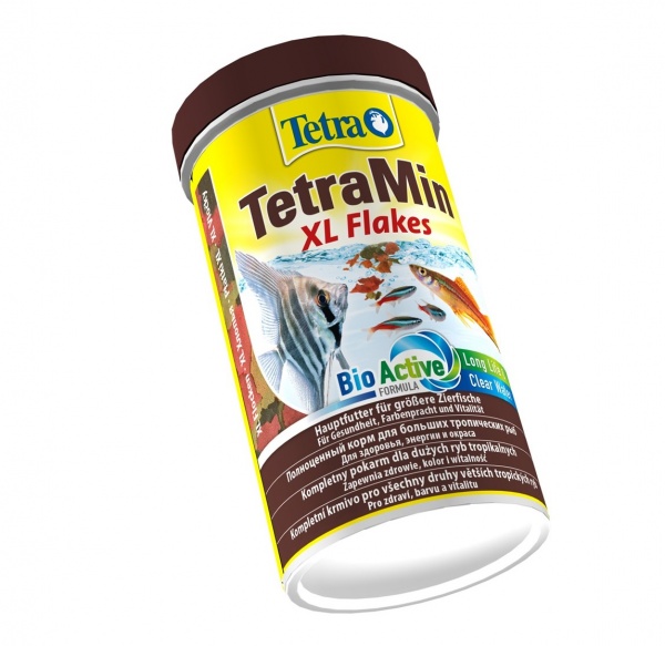 TetraMin XL Flakes 500мл- Универсальный корм для рыб (крупные хлопья)