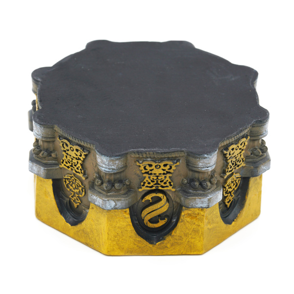 Поилка круглая из искусственного камня  Scaled Pensieve Drinking Bowl (Омут памяти) 12 см