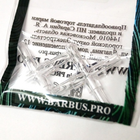Четверник для воздушной трубки Barbus 4 мм, 2 шт