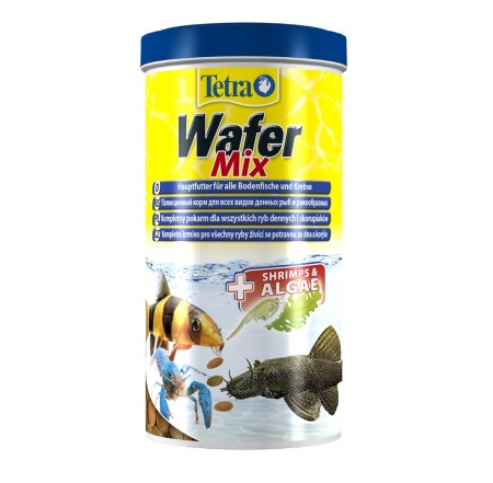 Tetra Wafer Mix 1 л - корм для донных рыб и ракообразных