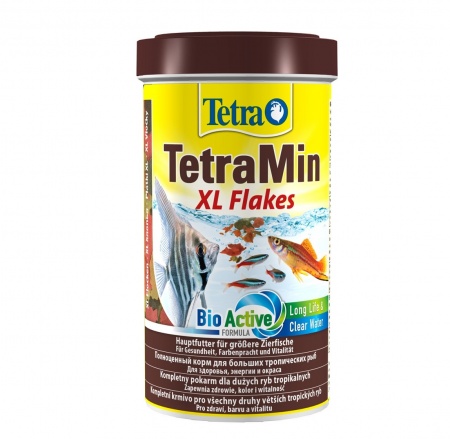 TetraMin XL Flakes 500мл- Универсальный корм для рыб (крупные хлопья)