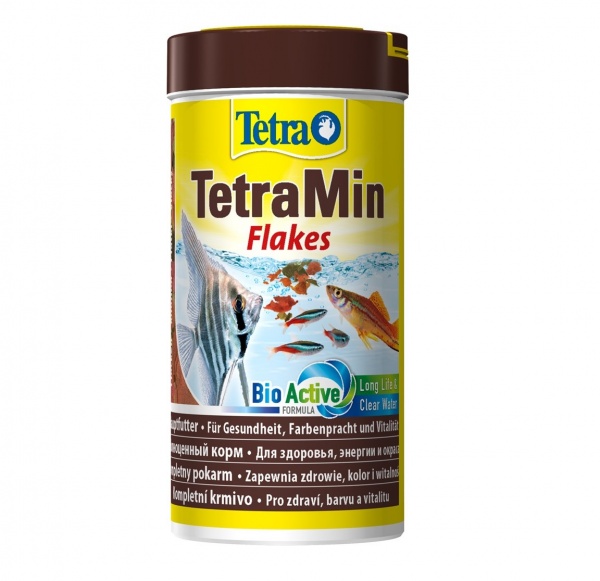 TetraMin Flakes 250 мл - универсальный корм для рыб (хлопья)