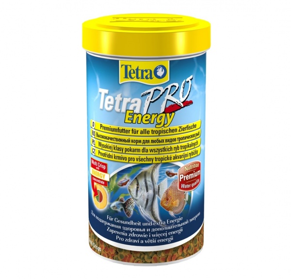 Tetra PRO Energy Mult-Crisps 500 мл - универсальный корм для рыб (чипсы)