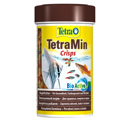 TetraMin Crisps 100 мл - универсальный корм для рыб (чипсы)