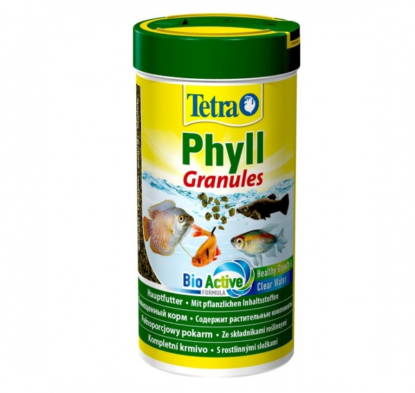 Tetra Phyll granules 250 мл - корм для растительноядных рыб (гранулы)