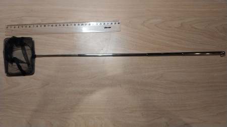 AQUAEL TELESCOPIC FISH NET 4" / 100 мм (249257). Сачок для рыбы. телескопический