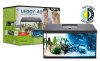 AQUAEL Аквариум  NEW LEDDY SET PLUS D&N 40 2.0 прямой / черный с нижней рамкой   (25 л)