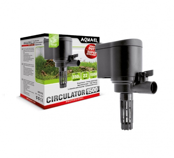 AQUAEL CIRCULATOR 1500. Помпа 22w, 1500л/ч, 250-350л.
