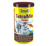 TetraMin Flakes 1л - универсальный корм для рыб (хлопья)