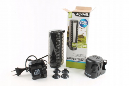 AQUAEL VERSAMAX 1. Навесной биофильтр 7.2w, 500л/ч, на 20-100л.л