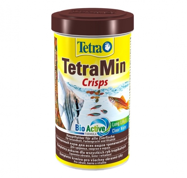 TetraMin Crisps 500мл - универсальный корм для рыб (чипсы)