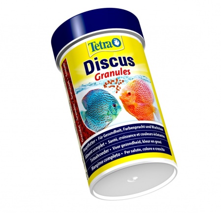 Tetra Discus Granules 100мл - основной корм для дискусов (гранулы)