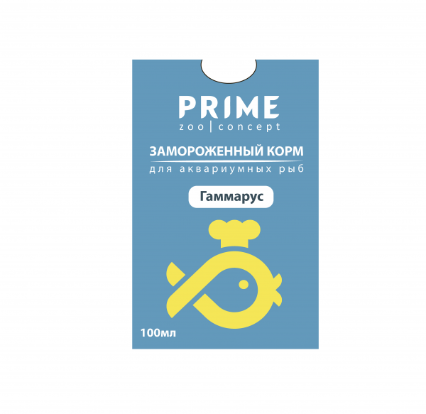 Гаммарус в блистере 100 гр. Prime