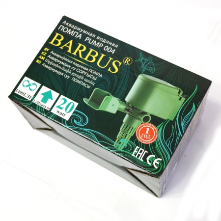 Barbus Помпа аквариумная 1400л/ч 20Вт  PUMP 004