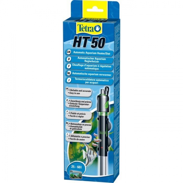 Нагреватель TETRA HT 50 для аквариумов 45-50л