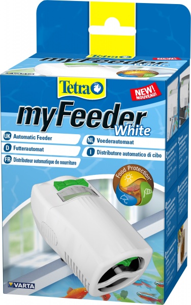 Автокормушка электронная с дисплеем  Tetra myFeeder Белый